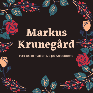 Markus Krunegård - på Mosebacke